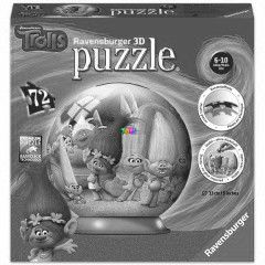 3D gmb puzzle - Trollok, 72 db