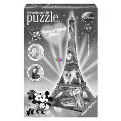 3D puzzle - Eiffel torony, Mikiegr s Minnie egr Edition, 216 db