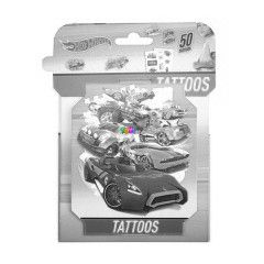 3D tetovls - Hot Wheels, 50 db-os szett