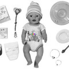 Baby Born - Nyolc-funkcis interaktv baba, fi