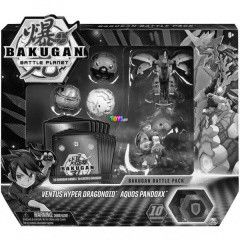Bakugan - 5 db-os harci csomag - Ventus Hyper Dragonoid - Aquos Pandoxx