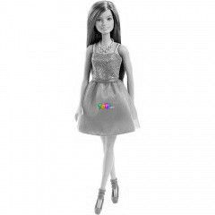 Barbie - Parti Barbie, csillog lila ruhban