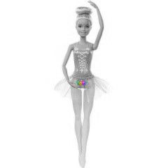 Barbie - Szke haj balerina baba pink ttben