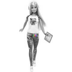 Barbie - Videojtk kaland - Szke Barbie, ngy mini figurval