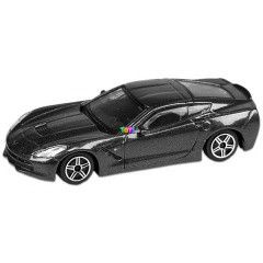 Bburago - Chevrolette Corvette Stingray, grafit szrke, 1:43