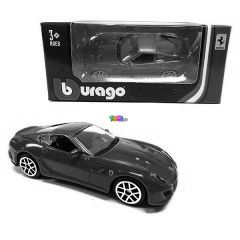 Bburago - Ferrari Race and Play - Ferrari 599 GTO, piros, 1:64