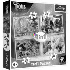 Puzzle - DreamWorks Trollok - Koncert turn, 4 az 1-ben