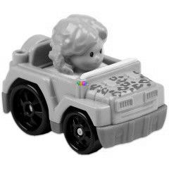 Fisher-Price - Little People autpajtsok - Rzsaszn-lila Jeep