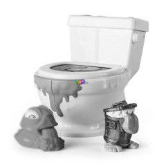Flush Force - Mutns figurk WC-ben, 2 db-os szett