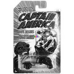 Hot Wheels Marvel - Amerika Kapitny 3. - Qombee