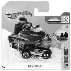 Hot Wheels - Ride-ons - Pedal Driver, fekete