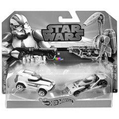 Hot Wheels Star Wars - Clone Trooper s Battle Droid