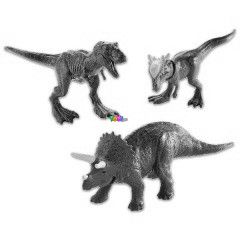 Jurassic World 2 - 3 darabos mini dnk - Triceratops, Stygimoloch, Met T-Rex