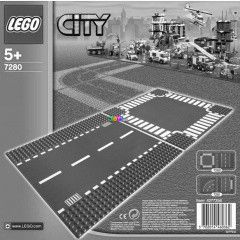 LEGO 7280 - Egyenes utca s keresztezds