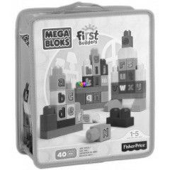 Mega Bloks - ABC ptkockk, 40 darabos