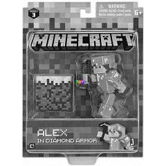 Minecraft - Alex s Diamond Armor figura