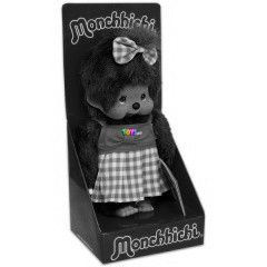 Monchhichi - Lny figura narancssrga ruhban, 20 cm