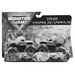 Monster Jam - Poodle & Husky sznvlts kisaut szett, 2 db-os