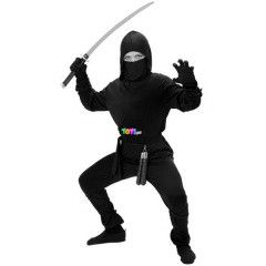 Ninja jelmez, 158 cm-es mret