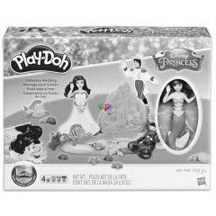 Play-Doh - Ariel vzalatti eskvje gyurma szett