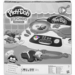 Play-Doh - Kitchen Creations - Villanyrezs gyurma szett, 5 db-os