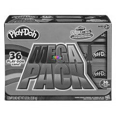 Play-Doh - Mega Pack gyurmakszlet, 36 darabos