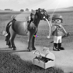 Playmobil 6971 - Pilleszrny s lovasa