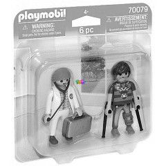 Playmobil 70079 - Duo Pack - Orvos s pciens