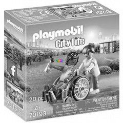 Playmobil 70193 - Kerekesszkben a beteg