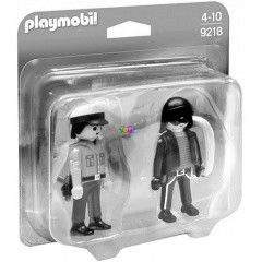 Playmobil 9218 - Rendr s a tolvaj - Duo Pack