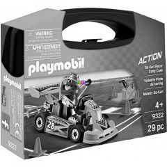 Playmobil 9322 - Gokart verseny - Hordozhat szett