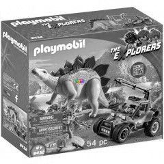 Playmobil 9432 - Kutatk mobil Stegosaurussal