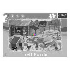 Puzzle - llatok a farmon, 15 db