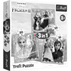 Puzzle - Anna s Elsa ereje, 3 az 1-ben