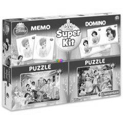 Puzzle - Disney Hercegnk, 2x30 db - Memriajtkkal s dominval