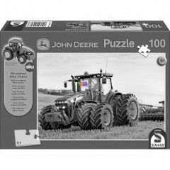 Puzzle - John Deere 7530 zld traktor, 40 db