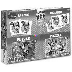 Puzzle - Minnie egr, 2x30 db - Memriajtkkal s dominval