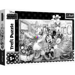 Puzzle - Minnie egr - Minnie a szpsgszalonban, 100 db