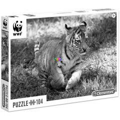 Puzzle - Tigris, 104 db