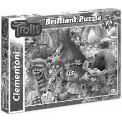 Puzzle - Trollok, 104 db, csillmos