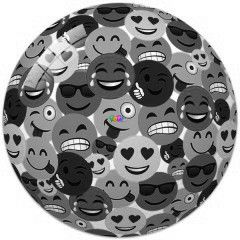 Gumilabda - Smiley fejes, 23 cm