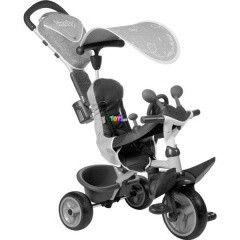 Smoby - Baby Driver Comfort tricikli, szrke