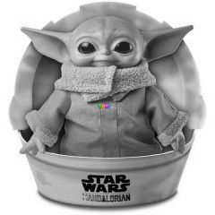 Star Wars - Baby Yoda plssfigura, 28 cm