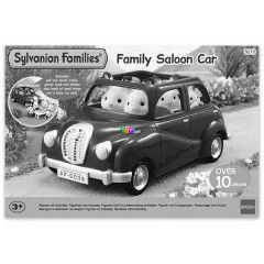 Sylvanian Families - Piros csaldi aut piknik asztallal