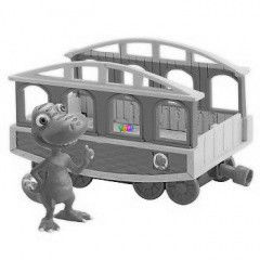T-Rex expressz - Pajti vasti kocsival