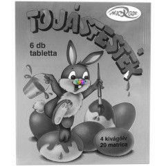 Tabletts tojsfestk - 6 szn