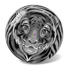 Tigris mints gumilabda, 14 cm