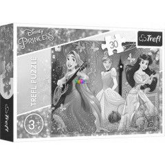 Puzzle - Disney hercegnk - Elvarzsolt dallam, 30 db