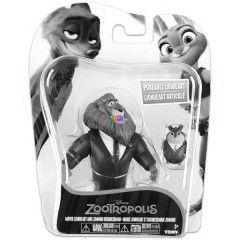 Zootropolis - llati nagy balh figurk - Mayor Lionheart s Lemming Businessman